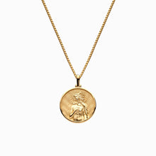 Load image into Gallery viewer, Mini AWE Goddess Coin Pendant w/ Chain, multiple styles