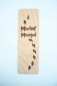 Alder Wood Bookmark, multiple styles