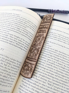 Alder Hand-drawn Bookspine Bookmark, multiple styles