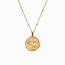 Load image into Gallery viewer, Mini AWE Goddess Coin Pendant w/ Chain, multiple styles
