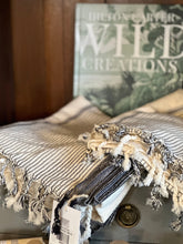 Load image into Gallery viewer, Hand-loomed Turkish Towel/Throw/Tablecloth, multiple styles