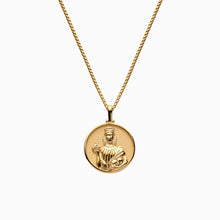 Load image into Gallery viewer, Mini AWE Goddess Coin Pendant w/ Chain, multiple styles