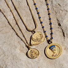 Load image into Gallery viewer, Mini AWE Goddess Coin Pendant w/ Chain, multiple styles