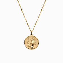 Load image into Gallery viewer, Mini AWE Goddess Coin Pendant w/ Chain, multiple styles