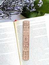 Load image into Gallery viewer, Alder Hand-drawn Bookspine Bookmark, multiple styles
