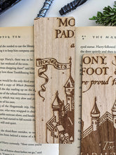 Load image into Gallery viewer, Alder Wood Bookmark, multiple styles