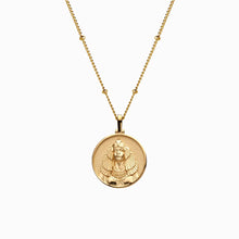 Load image into Gallery viewer, Mini AWE Goddess Coin Pendant w/ Chain, multiple styles