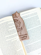 Load image into Gallery viewer, Alder Wood Bookmark, multiple styles