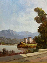 Load image into Gallery viewer, Original Vintage European Landscape w/ Castle

