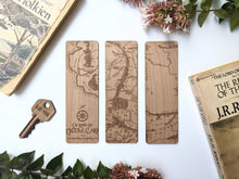 Load image into Gallery viewer, Alder Wood Bookmark, multiple styles