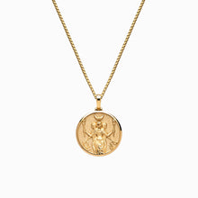 Load image into Gallery viewer, Mini AWE Goddess Coin Pendant w/ Chain, multiple styles