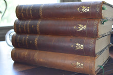 Load image into Gallery viewer, Antique Leatherbound Book
