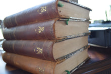 Load image into Gallery viewer, Antique Leatherbound Book