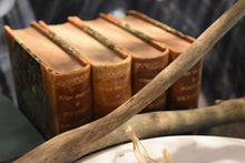 Load image into Gallery viewer, Antique Leatherbound Book