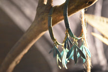 Load image into Gallery viewer, Bamboo Hoop Earrings
