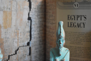 Verdigris Osiris Statue