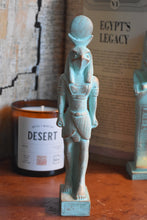 Load image into Gallery viewer, Verdigris Ra Statue