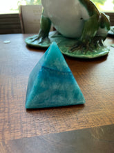 Load image into Gallery viewer, Blue Alabaster Pyramid