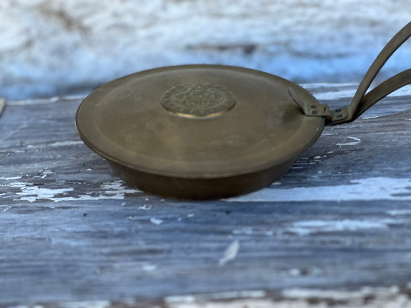 Antique Brass Pan