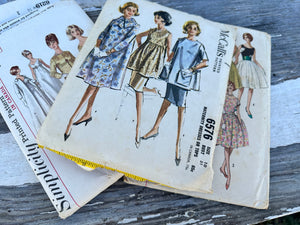Vintage Sewing Pattern, multiple styles