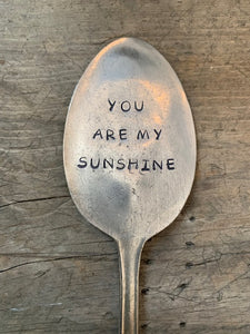 "You Are My Sunshine" Silver Marker