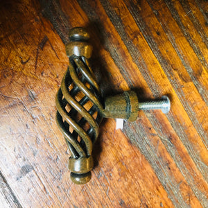 Bronze Swirl Knob