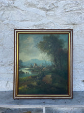 Load image into Gallery viewer, Original "Ruins" Oil Landscape