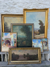 Load image into Gallery viewer, Original "Ruins" Oil Landscape