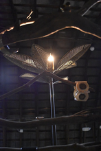 Load image into Gallery viewer, Ferula-Leaf Table Lamp, "as is"