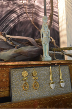 Load image into Gallery viewer, Verdigris Ra Statue