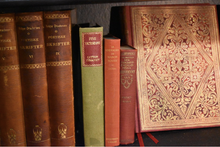 Load image into Gallery viewer, Antique Leatherbound Book