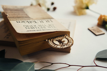 Load image into Gallery viewer, Alder Wood Bookmark, multiple styles