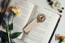 Load image into Gallery viewer, Alder Wood Bookmark, multiple styles