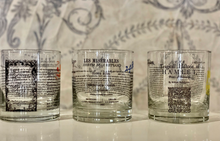 Load image into Gallery viewer, Literary Tumbler/Rocks Glass/Lowball, multiple styles
