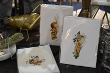 Load image into Gallery viewer, Oval Still-Life Card, multiple styles