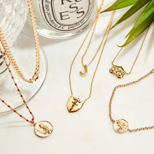 Load image into Gallery viewer, Mini AWE Goddess Coin Pendant w/ Chain, multiple styles