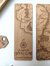 Load image into Gallery viewer, Alder Wood Bookmark, multiple styles