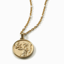 Load image into Gallery viewer, Mini AWE Goddess Coin Pendant w/ Chain, multiple styles