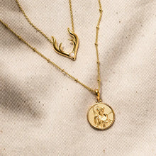 Load image into Gallery viewer, Mini AWE Goddess Coin Pendant w/ Chain, multiple styles