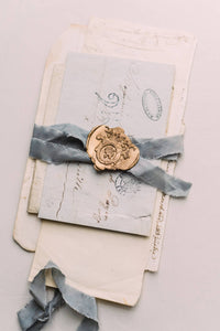 Old World Papers Bespoke Wax-Seal Stamp Set, multiple styles