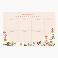 Load image into Gallery viewer, Weekly Overview Planner, multiple styles