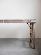 Load image into Gallery viewer, Reclaimed-Wood Folding Table w/ Patches
