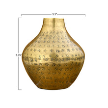 Load image into Gallery viewer, Hammered Runic Vase
