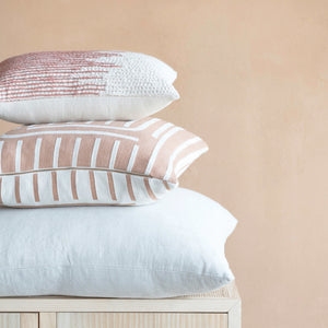 Clay Stripe Pillow