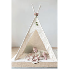 Load image into Gallery viewer, Woodland Child&#39;s Canvas Teepee
