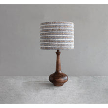 Load image into Gallery viewer, Mango Wood Lamp

