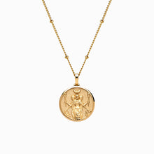 Load image into Gallery viewer, Mini AWE Goddess Coin Pendant w/ Chain, multiple styles