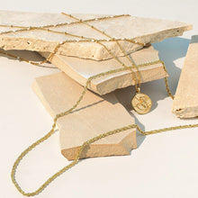 Load image into Gallery viewer, Mini AWE Goddess Coin Pendant w/ Chain, multiple styles