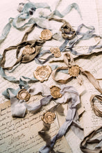 Load image into Gallery viewer, Old World Papers Bespoke Wax-Seal Stamp Set, multiple styles