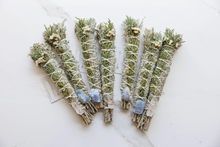 Load image into Gallery viewer, Floral Sage Bundle w/ Crystal, multiple styles